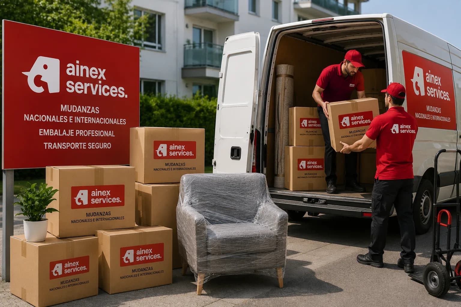Mudanza de Ainex Services